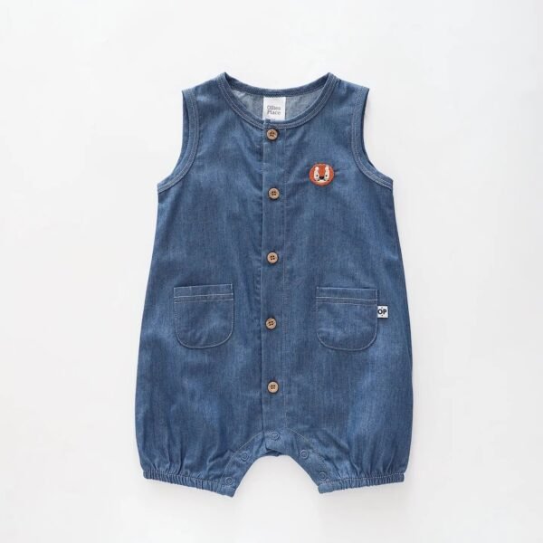 Chambray Romper