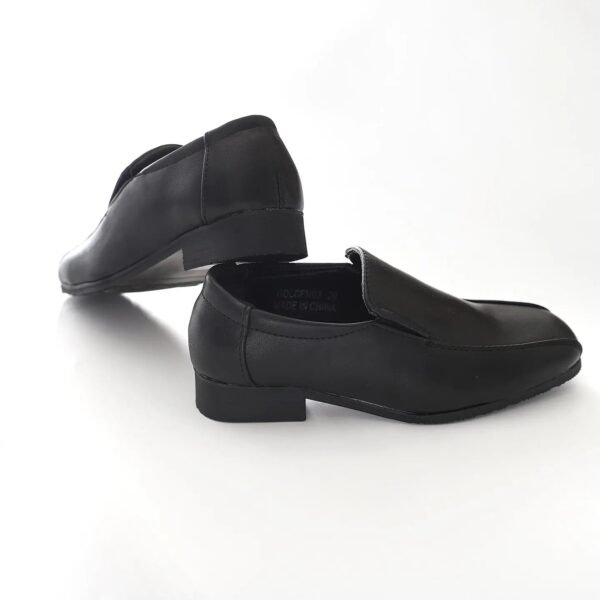 Boys Black Formal Shoes - Image 2