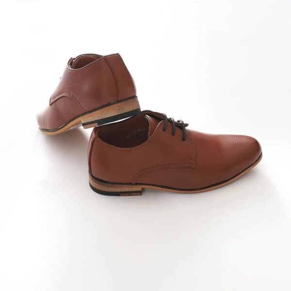 Boys Tan Formal Shoes - Image 2