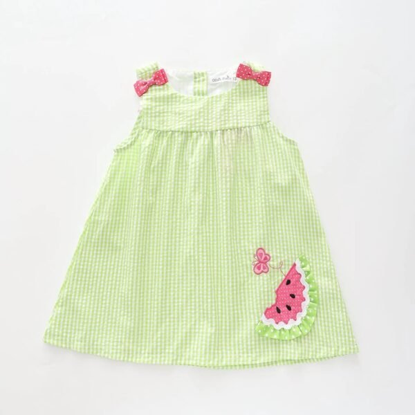 Gingham Watermelon Dress